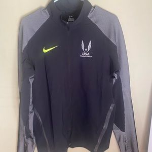 Mens Nike USATF track and field podium jacket - 2016